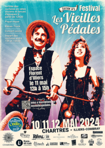 Festival des Vieilles Pédales N°3 Du 10 au 12 mai 2024