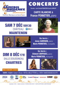 Concert piano et trompette à Maintenon Le 7 déc 2024