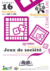 Animation Jeux de société Le 16 nov 2024