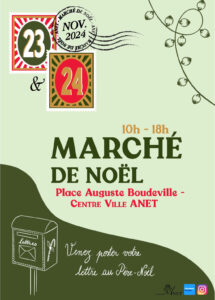 Marché de Noël à Anet Du 23 au 24 nov 2024